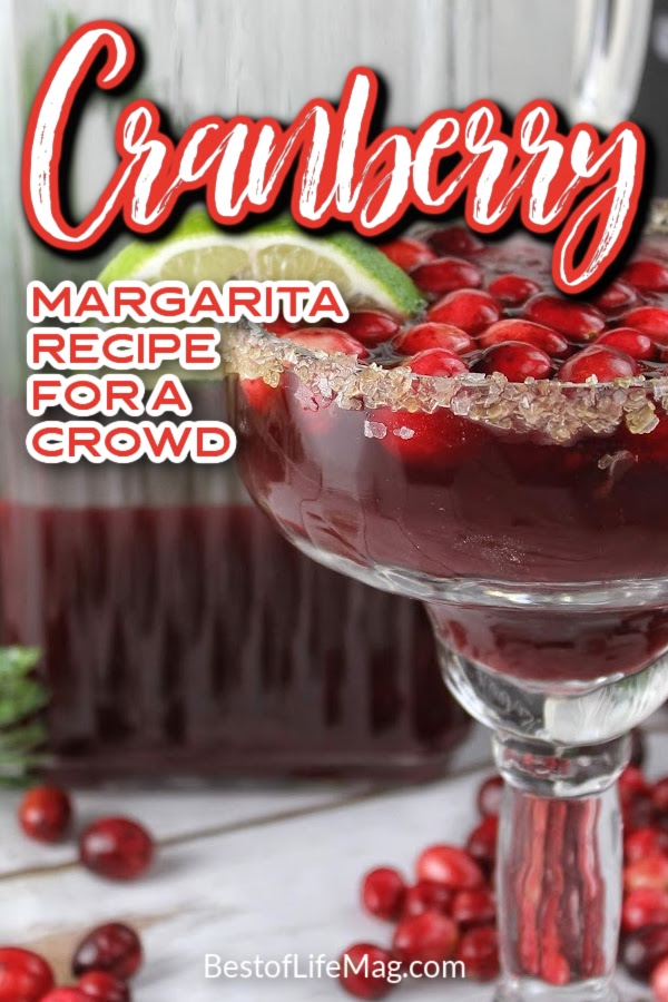 The easiest cranberry margaritas pitcher recipe is perfect for crowds at any time of the year and very easy to make so everyone can enjoy them easily. Holiday Party Recipes | Holiday Party Cocktails | Pitcher Margarita Recipe | Cocktails for a Crowd #margarita #holidays via @amybarseghian