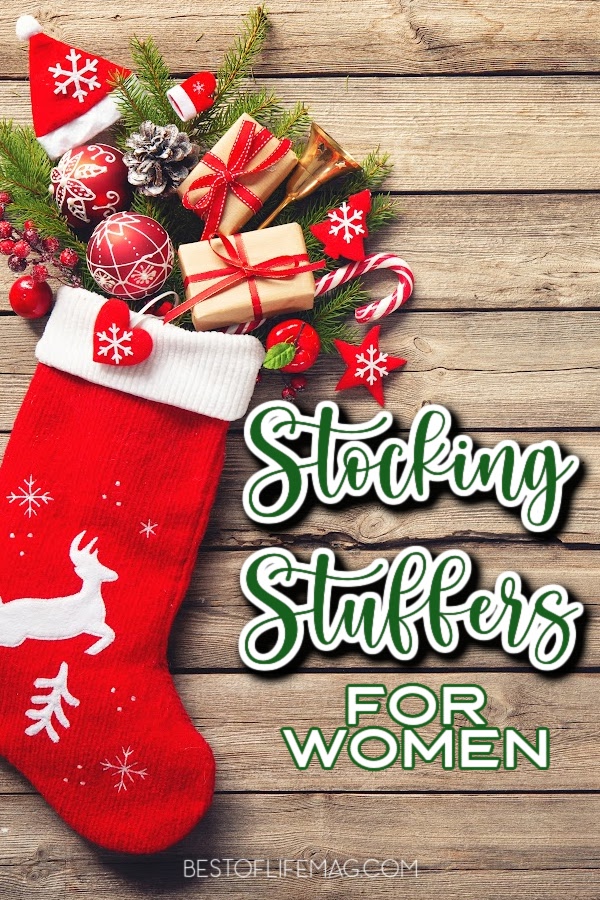 Looking for stocking stuffers for women that she will appreciate throughout the year? Here are some stocking stuffer ideas to inspire your holiday shopping. Stocking Stuffers for Mom | Cheap Gifts for Women | Gift Ideas for Girls | Holiday Gift Ideas | Stocking Stuffers for Women Under $10 | Gift Ideas for Women #gifts #women via @amybarseghian