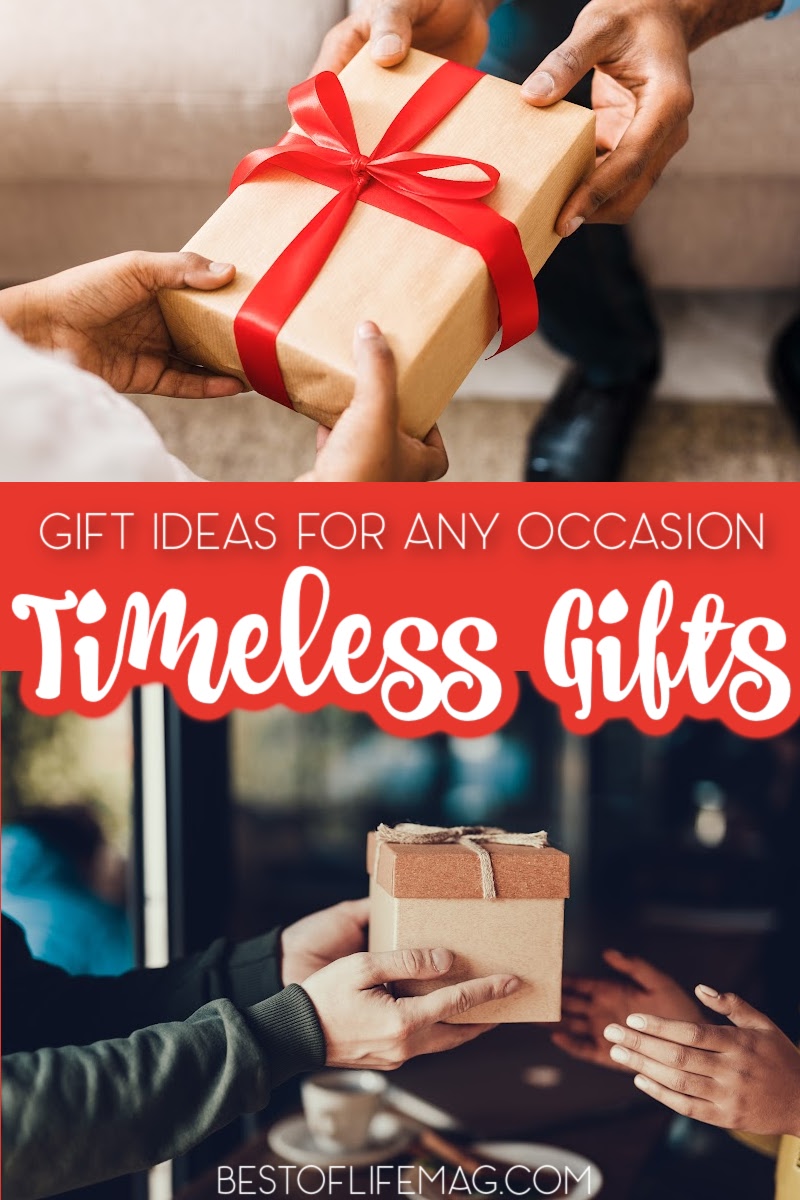 The best timeless gifts are gift ideas that everyone from children to grandparents and friends will enjoy for a long time to come. Gifts for Dad | Tweens and Teens | Gift Ideas for Men | Holiday Gift Guide | Gifts for Mom | Christmas Gift Ideas | Birthday Gift Ideas | Anniversary Gifts Ideas | Gifts for Kids | Gift Ideas for Any Occasion #giftideas #gifts via @amybarseghian