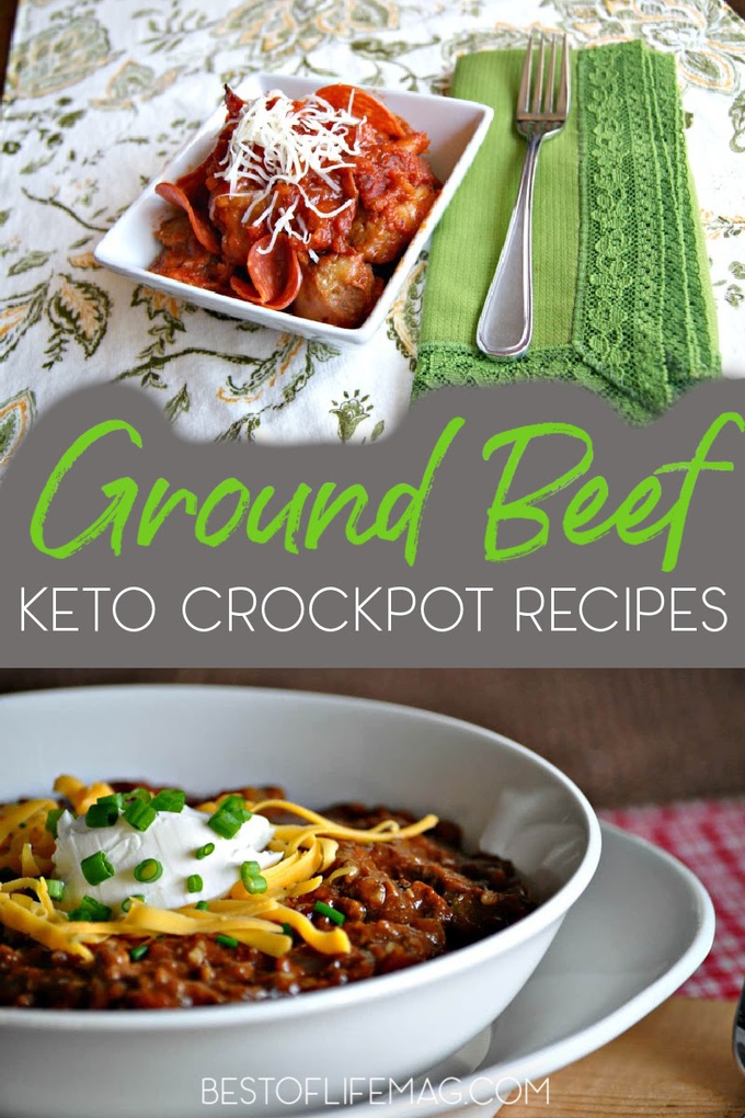 The tastiest slow cooker ground beef keto recipes for your slow cooker will make things even more convenient for your meal planning! Healthy Recipes | Crockpot Recipes with Ground Beef | Low Carb Recipes with Ground Beef | Keto Recipes | Low Carb Recipes | Ground Beef Keto Ideas | Slow Cooker Recipes | Weight Loss Recipes | Keto Recipes with Ground Beef #lowcarbrecipes #crockpot via @amybarseghian