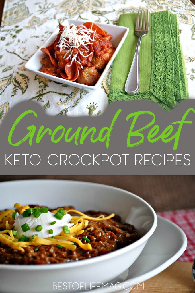 Slow Cooker Ground Beef Keto Recipes - Best of Life Magazine