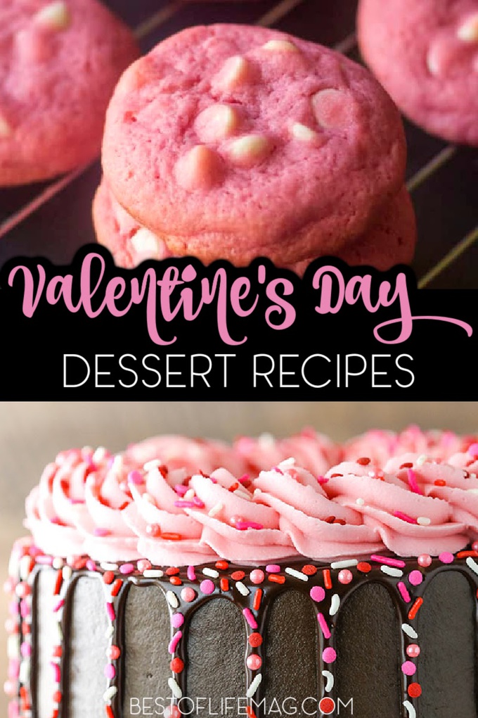 Don't stress out this February; instead, use some of the best Valentines Day desserts around to impress your loved one without spending too much money. Valentine's Day Recipes | Romantic Dessert Recipes | Sweet Tooth Recipes | Valentine's Day Ideas | Romantic Recipes | Valentine's Day Treats | Desserts for Two | Date Night Recipes #valentinesday #dessertrecipes