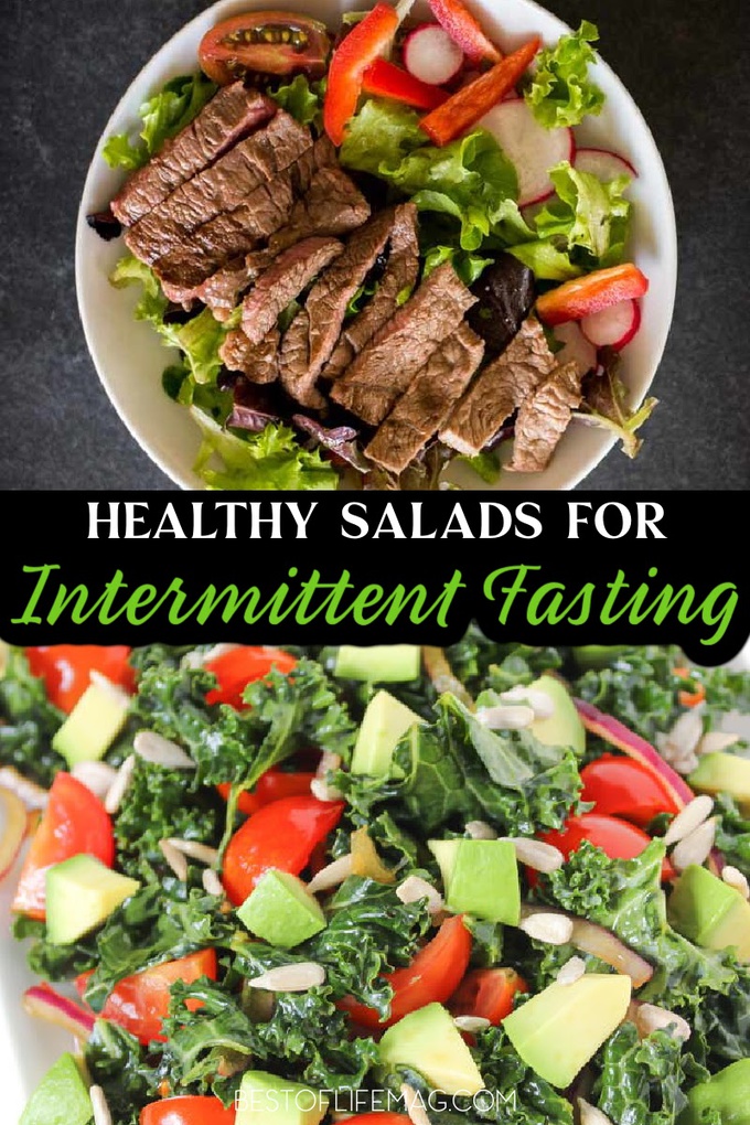 Take advantage of the best healthy salad recipes for intermittent fasting that will help keep you healthy, losing weight, and feeling great. Intermittent Fasting Recipes | Recipes for Intermittent Fasting | Weight Loss Recipes | Healthy Recipes | Easy Recipes | IF Recipes | Healthy Dinner Recipes #weightloss #recipes via @amybarseghian