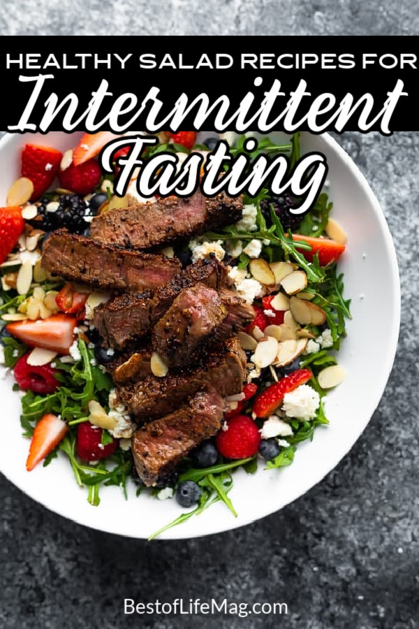 Take advantage of the best healthy salad recipes for intermittent fasting that will help keep you healthy, losing weight, and feeling great. Intermittent Fasting Recipes | Recipes for Intermittent Fasting | Weight Loss Recipes | Healthy Recipes | Easy Recipes | IF Recipes | Healthy Dinner Recipes #weightloss #recipes via @amybarseghian