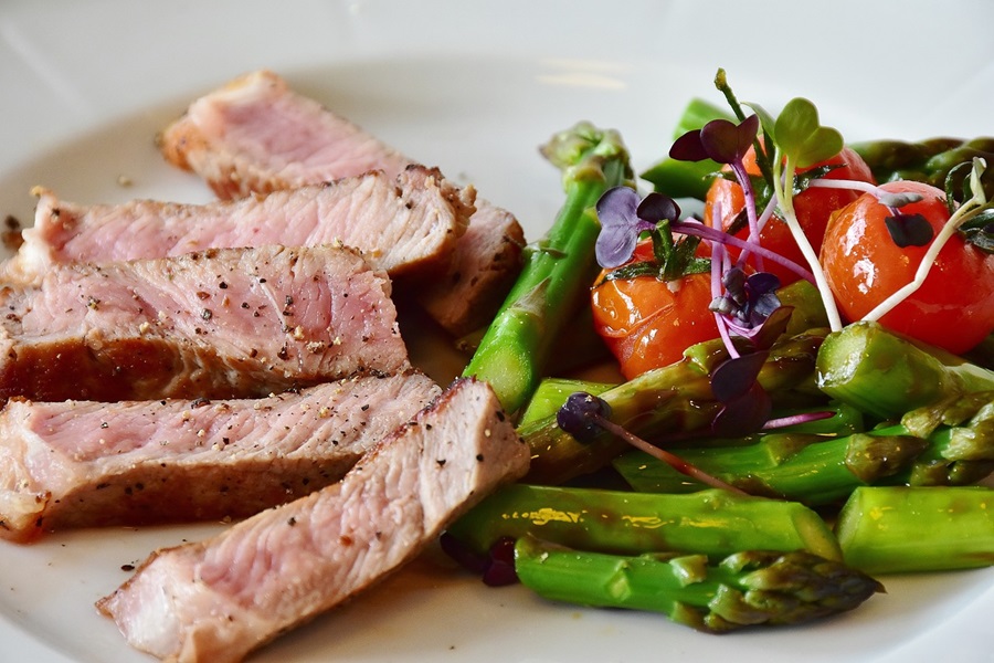 Tips for Starting a Ketogenic Diet Close Up of a Plate of Meat with Veggies