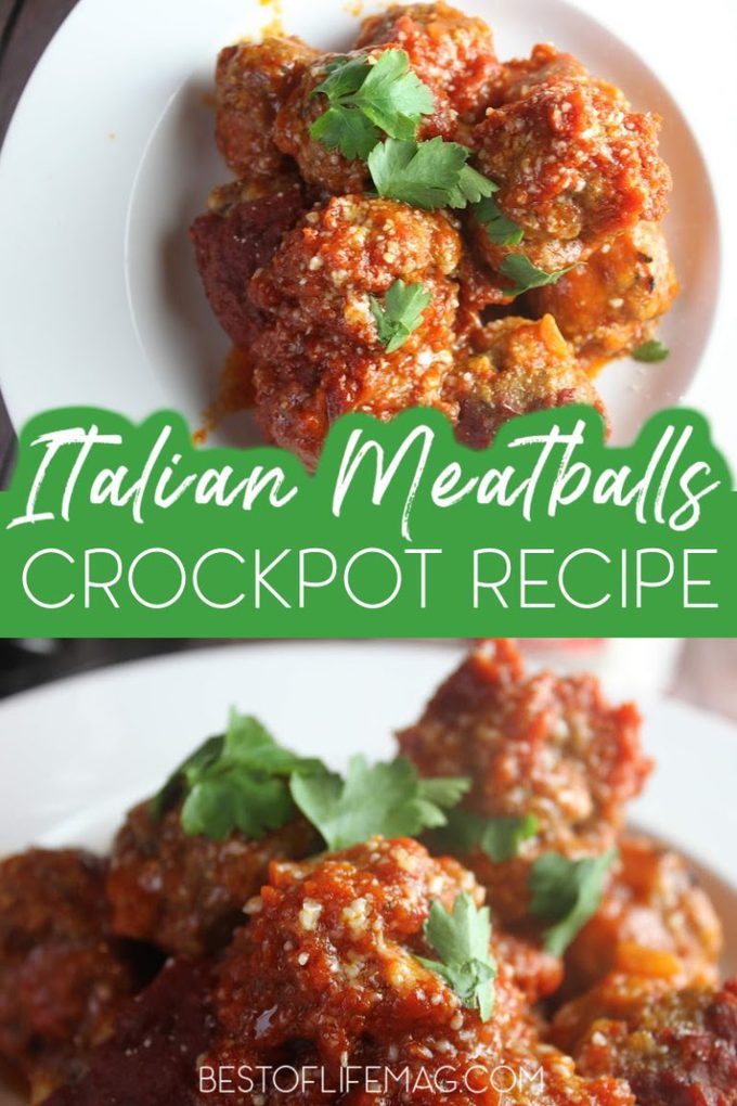 Easy Crockpot Italian Meatballs Recipe Best of Life Magazine