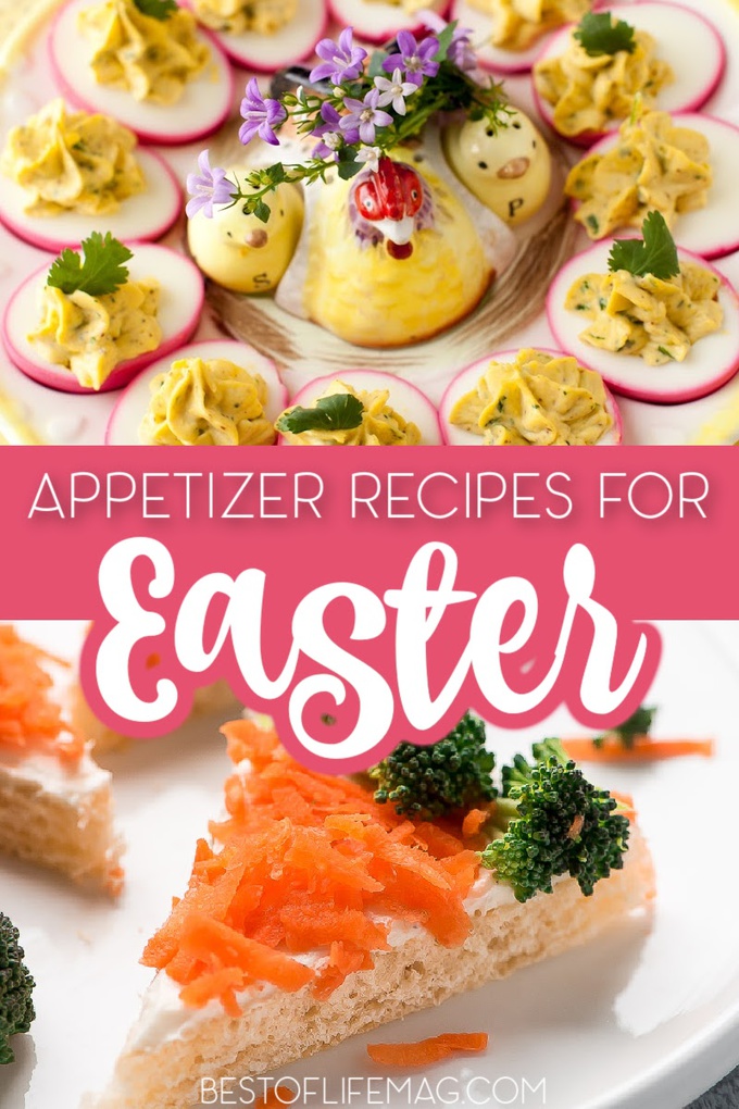 Easter Dinner and dessert are certainly to be enjoyed but so are these amazing and gorgeous Easter Appetizers! They add color to the table & taste amazing! Easter Recipes | Appetizer Recipes | Holiday Recipes | Best Easter Recipes | Easy Easter Recipes | Things to do on Easter | Easter Dinner Recipes | Easter Party Ideas | Recipes for Easter Parties #easter #easterdinner via @amybarseghian