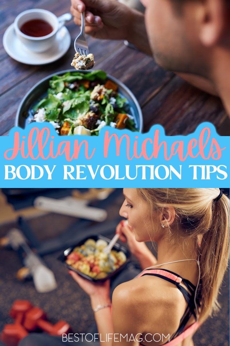 These Jillian Michaels Body Revolution meal plan tips will help you get you through the workout and stay lean and fit long after. Jillian Michaels Meal Plans | Beachbody Meal Plans | Beachbody Nutrition Tips | Jillian Michaels Weight Loss Tips | Jillian Michaels Food | Tips for Losing Weight | Weight Loss Tips | Healthy Weight Loss #jillianmichaels #weightlosstips via @amybarseghian