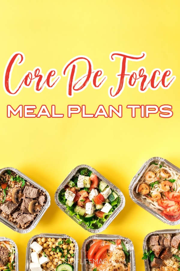 The Core de Force meal plan is designed to get you back into shape and these meal plan tips will help you fit this nutrition program into your lifestyle. Core De Force Review | Weight Loss Ideas | Beachbody Meal Plan Recipes | Healthy Recipes | Low Carb Recipes | Meal Plan Ideas #beachbody via @amybarseghian