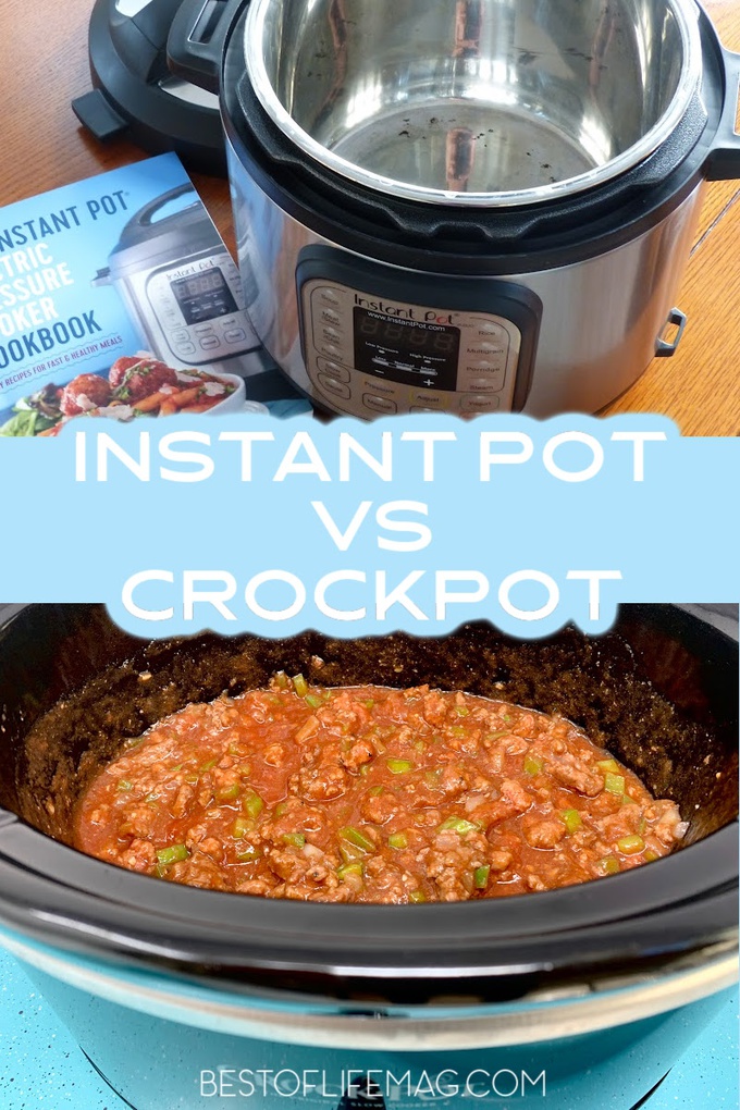 When shopping for anything, knowledge is power so looking at the instant pot vs crock pot may help you find a new kitchen gadget. Crockpot Tips | Instant Pot Tips | Slow Cooker vs Pressure Cooker | Crockpot Tips and Tricks | Instant Pot Tips and Tricks | Cooking Tips | Kitchen Gadgets | Tips for Home Cooks | Home Cooking Ideas Slow Cooker Ideas | Pressure Cooker Ideas #instantpot #crockpot via @amybarseghian