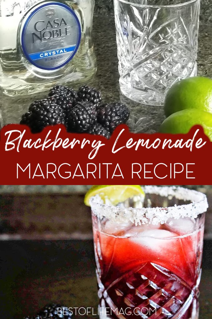These blackberry lemonade margaritas are full of flavor, but not too sweet, making them the perfect go to cocktail for any afternoon or happy hour. Blackberry Margarita Recipe | Lemonade Margarita Recipe | Summer Margarita Recipe | Tequila Cocktail Recipe #margaritas #cocktails #tequila #recipes via @amybarseghian