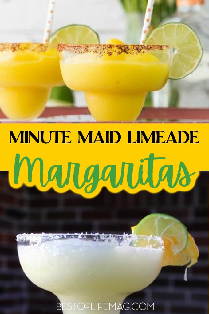 Minute Maid Limeade margarita recipes are easy to make and can be the star of the show for your party or cookout. Party Cocktail Recipes | Party Recipes | Summer Cocktail Recipes | BBQ Recipes | Summer Recipes | Margarita Recipes with Limeade | Lime Margarita Recipes #margaritas #recipes via @amybarseghian