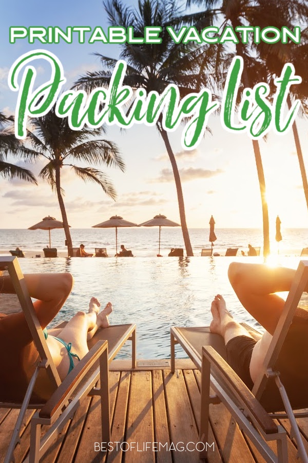 Don't leave anything behind with this printable vacation rental packing list - it's perfect for your trip and helps keep everything organized. Travel Ideas | Tips for Vacation Rentals | Tips for Extended Trips | Packing for Long Trips | Travel Packing Tips | Family Travel Ideas #traveltips #summer via @amybarseghian