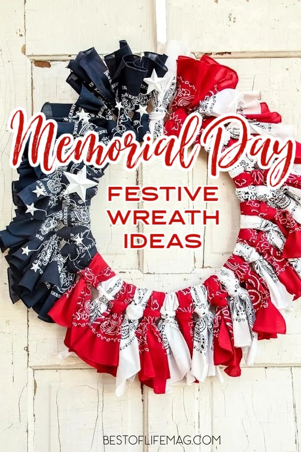 DIY Memorial Day wreaths are a great way to show your national spirit and celebrate the men and women who have fought for our country and the families who have lost someone to war. DIY Memorial Day Decorations | Easy DIY Memorial Day Decorations | Best DIY Memorial Day Decorations | DIY Holiday Decor | Easy DIY Holiday Decor | Patriotic Decorations | DIY Patriotic Decorations #DIY #wreaths #memorialday #holidaydecor #DIYDecor
