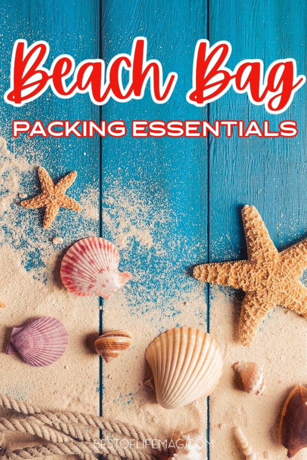 Packing for a day at the beach is easy with this list of beach bag essentials. It's all about figuring out what to pack for the beach and tossing them in your beach tote. Day at the Beach | Best Beach Bag | Beach Day Essentials | Summer Travel Packing List | What to Pack for the Beach | Beach Checklist | Summer Activity Ideas | Things to do During Summer | Family Travel Checklist #beachday #traveltips