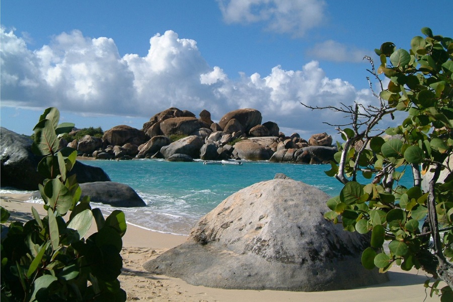 Best Beach Resorts in the US Virgin Islands View of a Rocky Beach on an Island