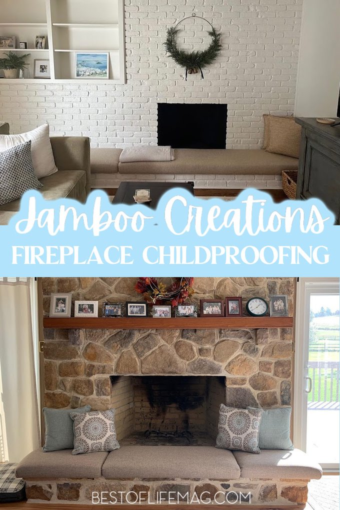 DIY  Fireplace Babyproofing 