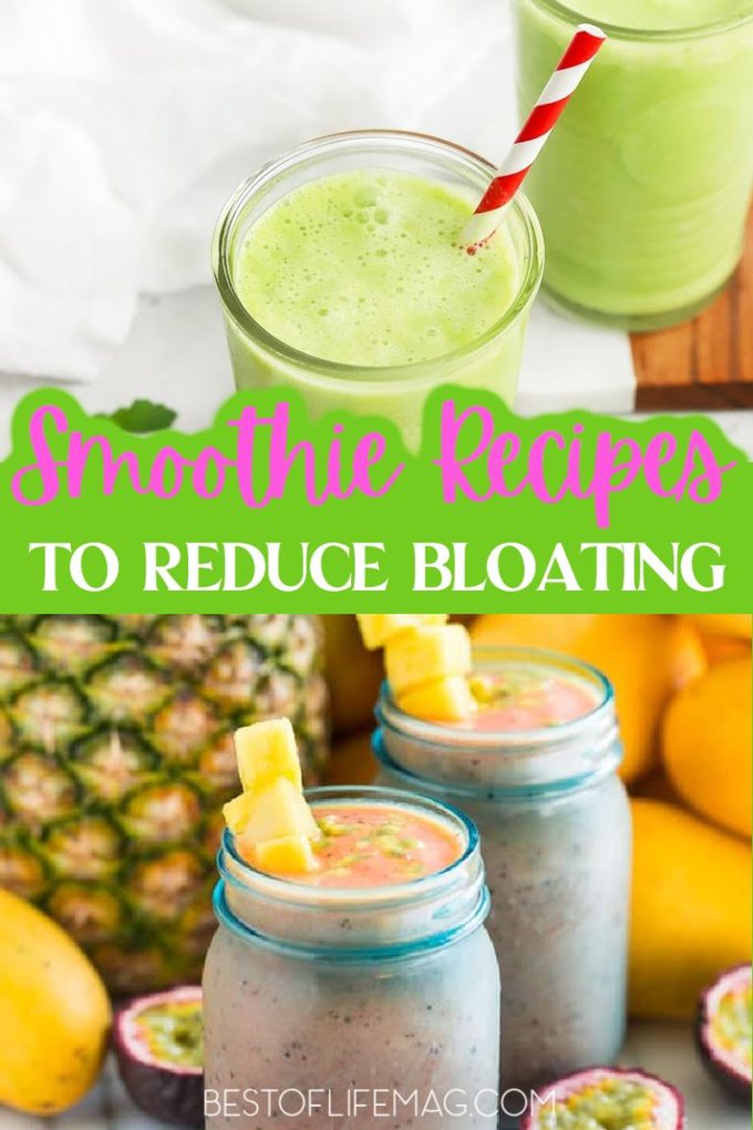 15 Smoothie Recipes To Reduce Bloating - Best Of Life Magazine