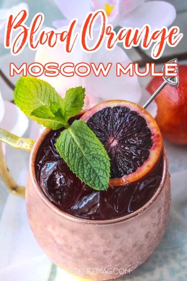 The Moscow Mule cocktail has been majorly popular for some time, but it's time to spruce it up making it a blood orange Moscow Mule. Easy Cocktail Recipes | Cocktail Recipes with Beer | Beer Cocktail Recipes | Refreshing Cocktail Recipes \ Drinks for Parties | Party Recipes for Adults | Party Recipes for Summer | Moscow Mule Recipes #moscowmule #cocktailrecipes via @amybarseghian