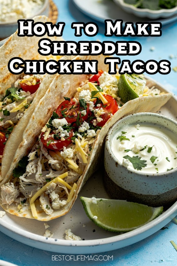 Our delicious and easy chicken tacos with shredded chicken recipe can help with meal prep when you need to feed a crowd or are short on time. Homemade Chicken Tacos | Easy Shredded Chicken Tacos | Slow Cooker Chicken Tacos | Chicken Tacos Recipe | Authentic Chicken Tacos | Healthy Chicken Tacos | Mexican Chicken Tacos | Easy Chicken Crockpot Recipe | Quick Crockpot Chicken Dishes | Simple Slow Cooker Chicken Recipes | One-Pot Chicken Crockpot Meals | Healthy Chicken Crockpot Ideas