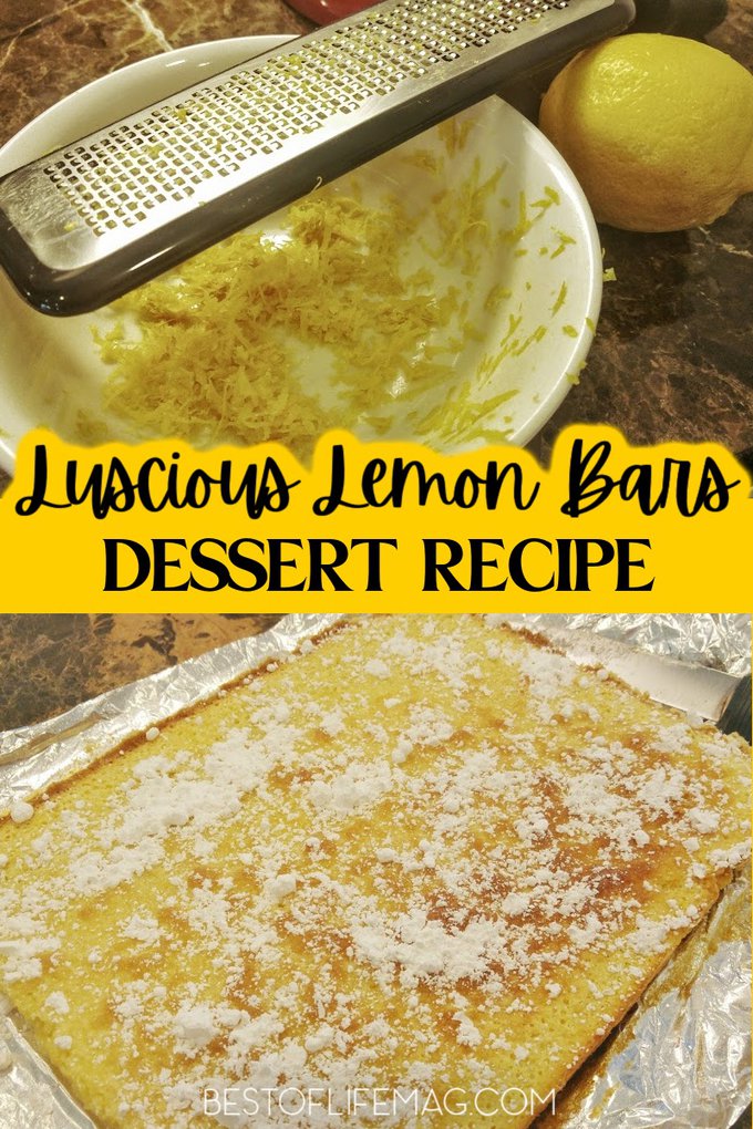 This luscious lemon bar recipe is perfect for a warm summer day or a light and refreshing dessert any other time of the year. Dessert Recipes | Snack Recipes | Lemon Dessert Recipes | Recipes with Lemon | Party Desserts | Dessert Recipes for a Crowd | Lemon Bar Tips | Summer Dessert Recipes | Summer Snack Recipes #dessertrecipes #easyrecipes via @amybarseghian