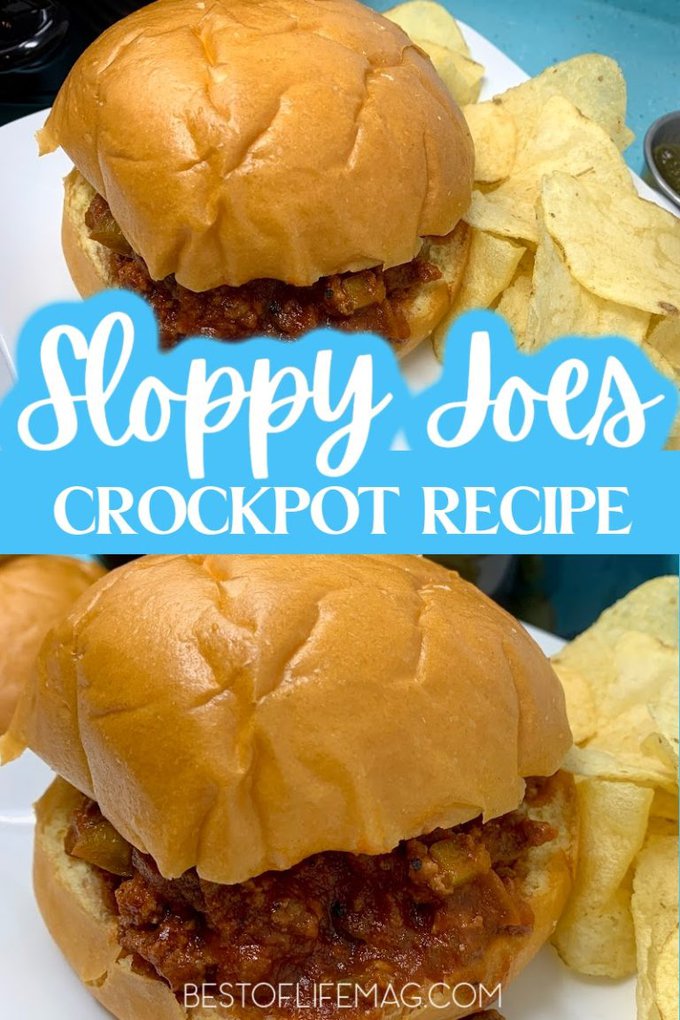 Slow Cooker Sloppy Joes with Ground Beef - Best of Life Magazine