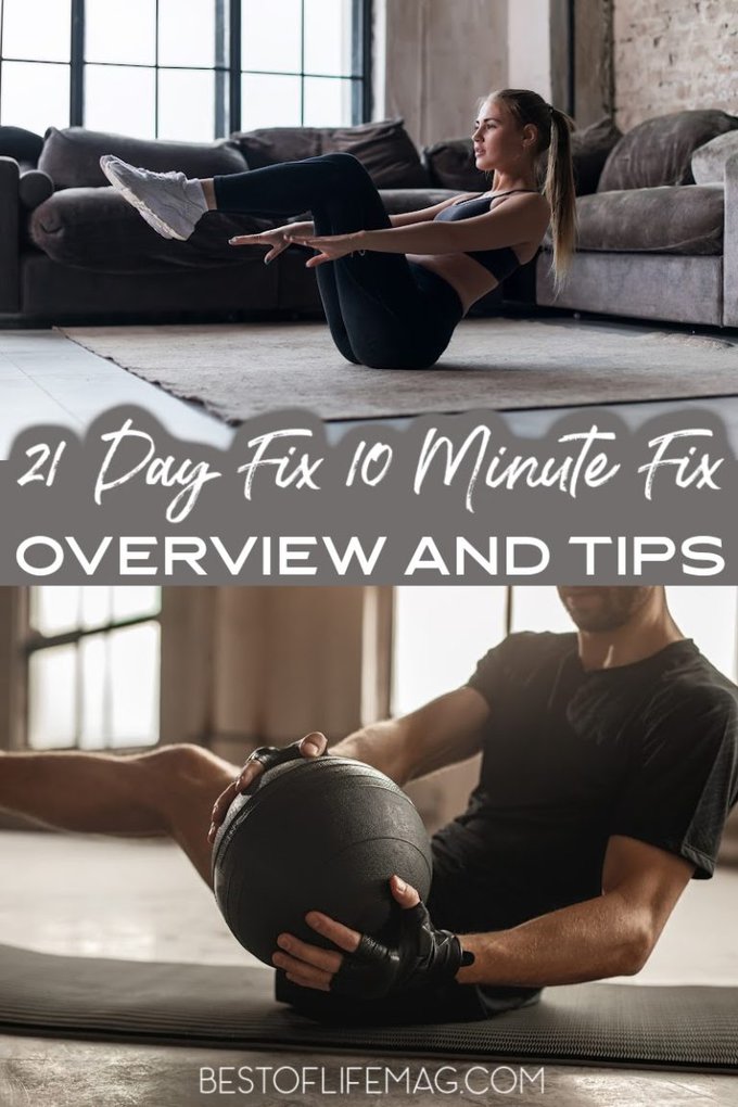 21 Day Fix 10 Minute Fix For Abs Tips & Overview