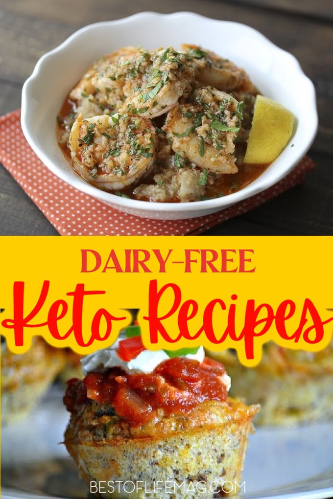 Dairy Free Ketogenic Recipes to Enjoy | Low Carb Dairy Free