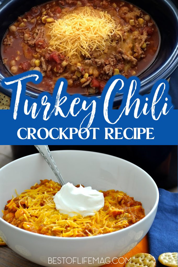 This turkey chili crockpot recipe can also be made on the stove top making it a versatile and easy meal to prepare for your family or gatherings. Healthy Recipes | Healthy Crockpot Recipes | Slow Cooker Recipes | Crockpot Chili Recipes | Slow Cooker Chili Recipes | Crockpot Recipes for Fall | Summer Crockpot Recipes | Ground Turkey Recipes | Crockpot Recipes with Ground Turkey #crockpotchili #chilirecipe via @amybarseghian