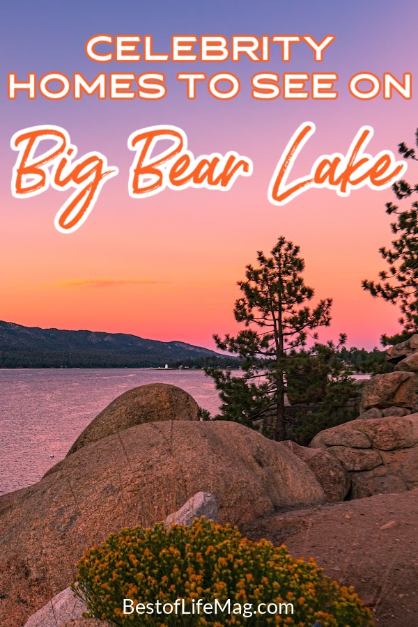 Here are some of the celebrity homes on Big Bear Lake that you will see on your interactive lake tour. Big Bear Lake | Big Bear Lake Travel Ideas | Big Bear Lake Trave Tips | Summer Travel Ideas | California Travel Tips | California Summer Ideas | Lakes in California | Lake Houses in California #bigbearlake #traveltips via @amybarseghian