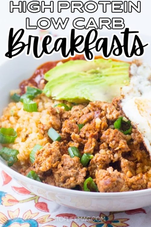 High Protein Low Carb Recipes for Breakfast