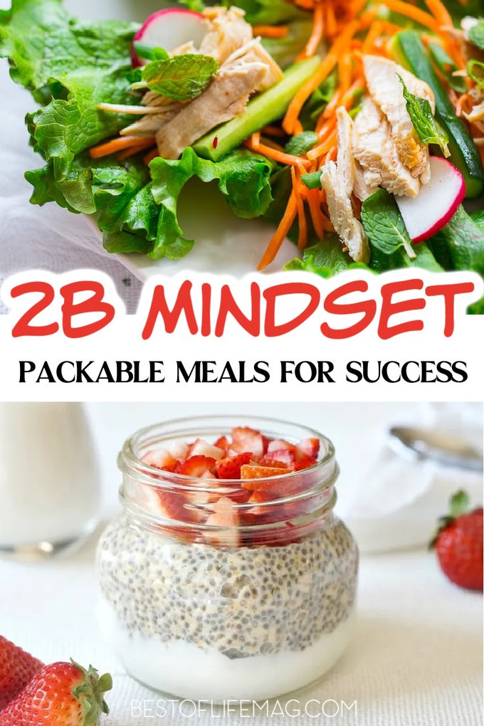 These packable 2B Mindset meals are easy to prepare, super simple to match to the PlateIt! System, and perfectly portable to help you stay on track. #2B Mindset #health #weightloss | Weight Loss Recipes | BeachBody | 2B Mindset Recipes | 2B Mindset via @amybarseghian