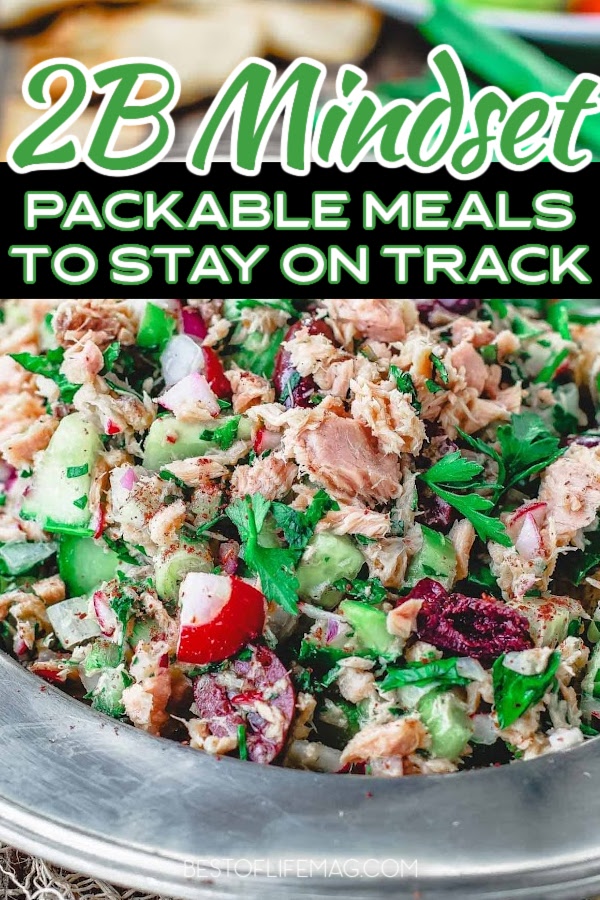 These packable 2B Mindset meals are easy to prepare, super simple to match to the PlateIt! System, and perfectly portable to help you stay on track. #2B Mindset #health #weightloss | Weight Loss Recipes | BeachBody | 2B Mindset Recipes | 2B Mindset