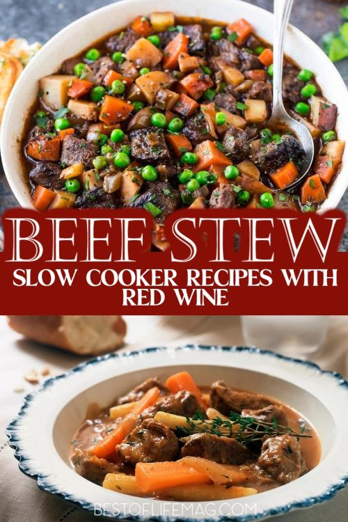 Beef Stew Crock Pot Recipes with Red Wine