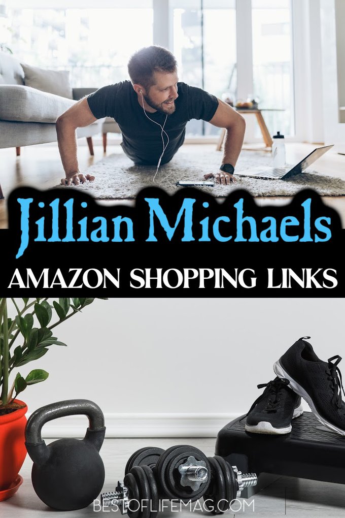 Jillian Michaels Amazon shopping links: The perfect place to get everything you need to live a happier, healthier, more fit life! Amazon Fitness Must Haves | Workout Gear on Amazon | Home Fitness Amazon | Amazon Fitness Clothes | Jillian Michaels Accessories | Fitness Things to Buy on Amazon #amazon #fitness via @amybarseghian