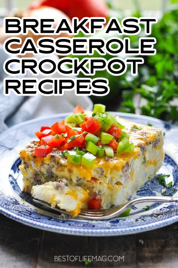 Crockpot Breakfast Casserole - The Gracious Wife