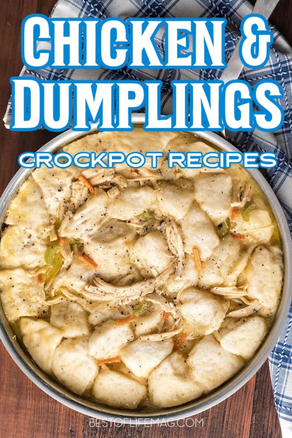 Healthier chicken and dumpling crockpot recipes are easy and delicious crockpot meals to make. Add them to your meal plan today! Chicken and Dumpling Soup | Chicken and Dumpling Casserole Crockpot | Crockpot Dinner Recipes | Crockpot Recipes with Chicken | Healthy Crockpot Dinner Ideas | Healthy Dinner Recipes | Healthy Recipes with Chicken | Easy Dinner Recipes #mealplanning #slowcookerrecipes via @amybarseghian