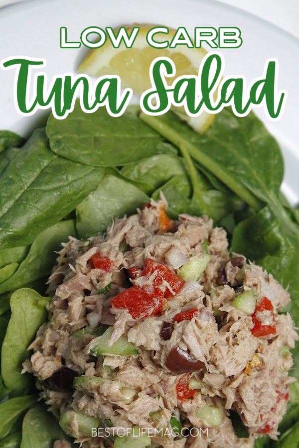 Low carb recipes like this low carb tuna salad recipe can help you boost fat burning and weight loss. It is also easy to make and pack for an easy snack or lunch on the go. Keto Tuna Salad Recipe | Tuna Salad Without Mayo | Healthy Tuna Salad | Low Carb Salads | Weight Loss Salad Recipes | Recipes for Weight Loss | Keto Salad Recipe | Keto Lunch Recipe | Weight Loss Recipes #healthyrecipes #lowcarb
