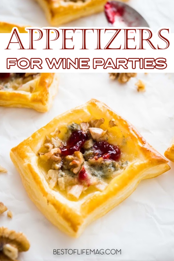 Use your knowledge of wine pairings to come up with some of the best easy appetizers for wine during your next party. Crowd Pleasing Appetizers | Food and Wine Pairings | Appetizers for White Wine | Appetizers for Red Wine | Party Recipes | Snack Recipes for Parties | Wine Party Food #partyfood #wineparty via @amybarseghian