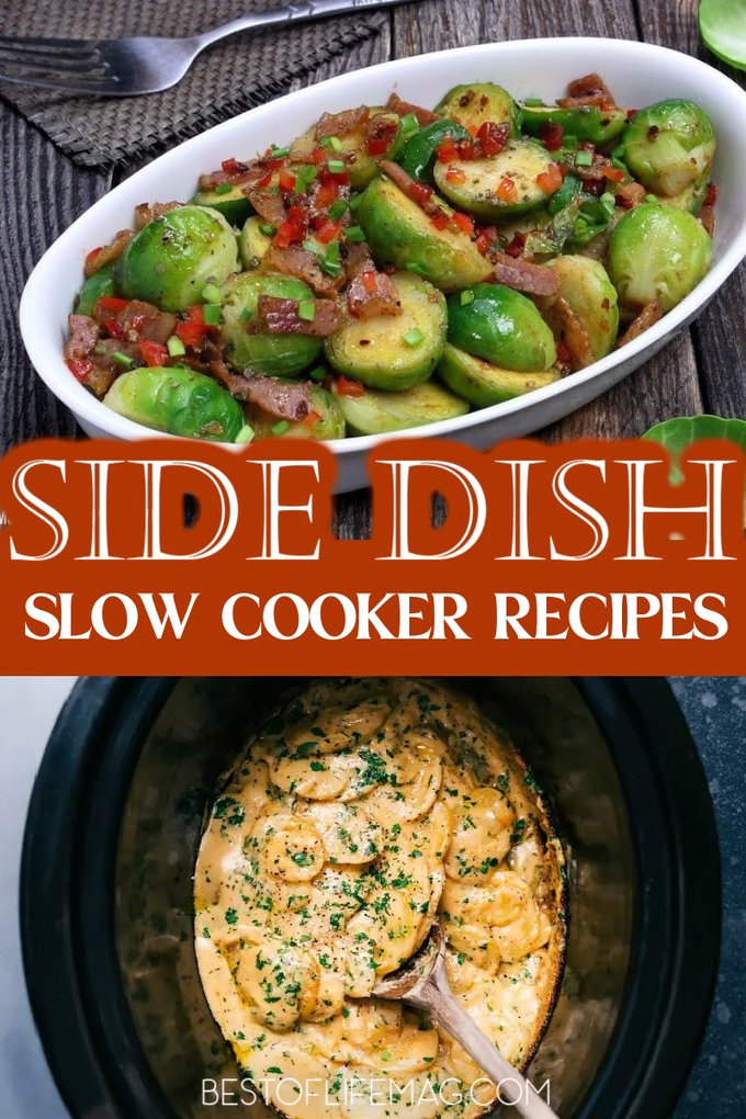 Crockpots can make amazing entrees but you can also make some of the best crockpot side dishes as well. Use the side dish to amplify a meal. Crockpot Side Dishes for a Crowd | Crockpot Sides for Thanksgiving | Crockpot Sides for Christmas Dinner | Slow Cooker Side Dishes | Crockpot Dinner Recipes | Side Dish Recipes for Dinner | Crockpot Side Dishes Vegetables | Crockpot Sides for BBQ #crockpot #sides via @amybarseghian