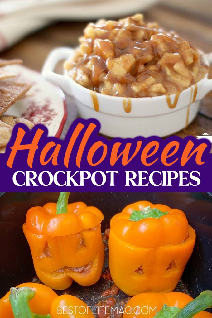 Spooky Halloween crockpot recipes add a fun and easy way to make the holiday even more enjoyable for kids and adults! Halloween Dinner Crockpot Recipes | Halloween Slow Cooker Ideas | Crockpot Food Halloween | Slow Cooker Meals Halloween | Holiday Crockpot Recipes | Spooky Crockpot Recipes | Scary Slow Cooker Recipes | Crockpot Halloween Party Recipes | Halloween Party Ideas | Tips for Hosting a Halloween Party #halloweenparty #crockpotrecipes via @amybarseghian