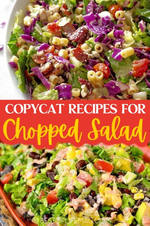 Healthy Copycat Chopped Salad Recipes - The Best of Life Magazine
