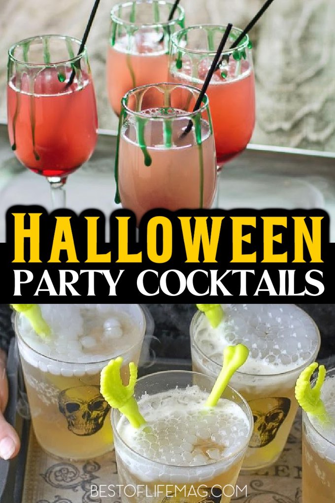 50 Halloween Alcoholic Drink and Cocktail Recipes