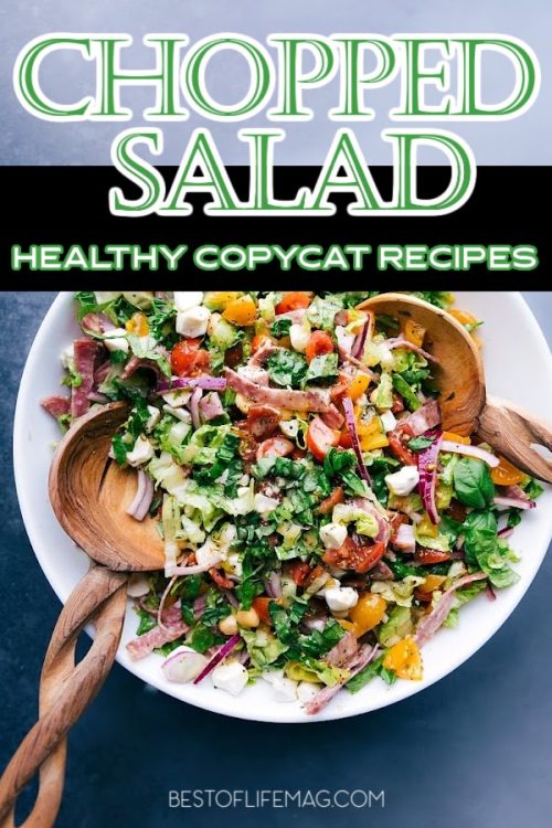 Healthy Copycat Chopped Salad Recipes - The Best of Life Magazine