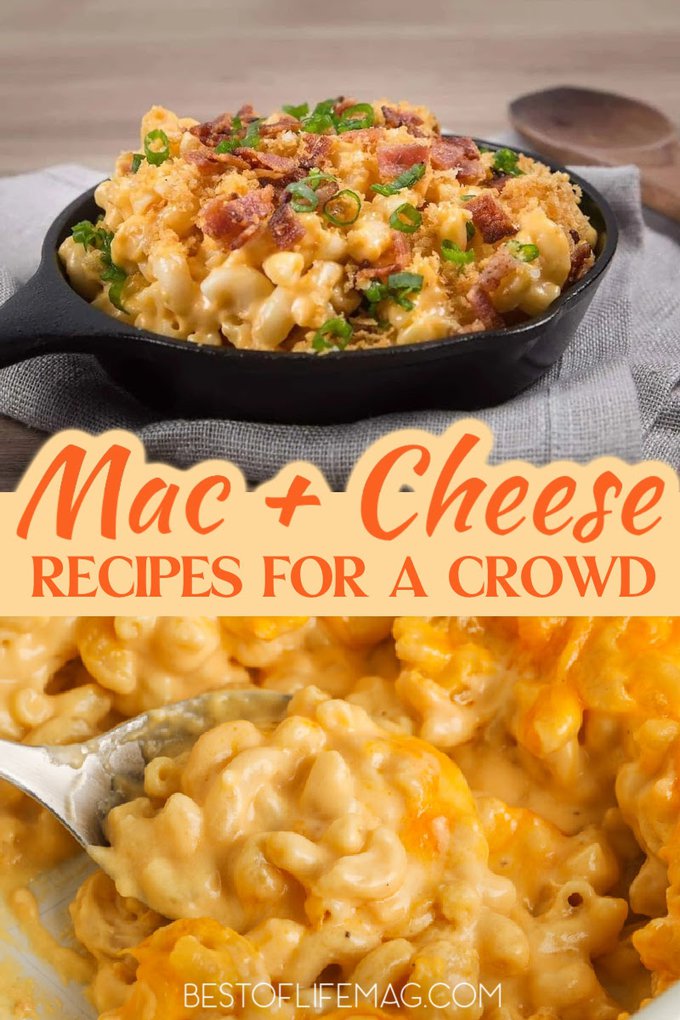 Macaroni and cheese recipes can transform a seemingly simple dish into a gourmet meal that can serve as a main dish or side dish. Macaroni and Cheese Ideas | Mac and Cheese Ideas | Recipes for Kids | Recipes for Parties | Cheesy Party Recipes | Easy Recipes for a Crowd | Unique Recipes for a Crowd | Homemade Macaroni and Cheese Recipes #dinnerrecipes #partyrecipes via @amybarseghian