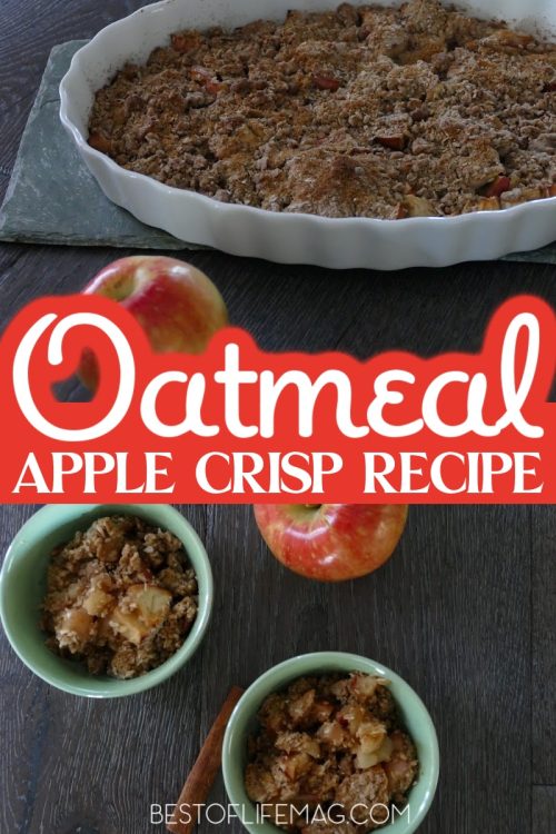Oatmeal Apple Crisp Recipe Coach's Oats Apple Crisp The Best of