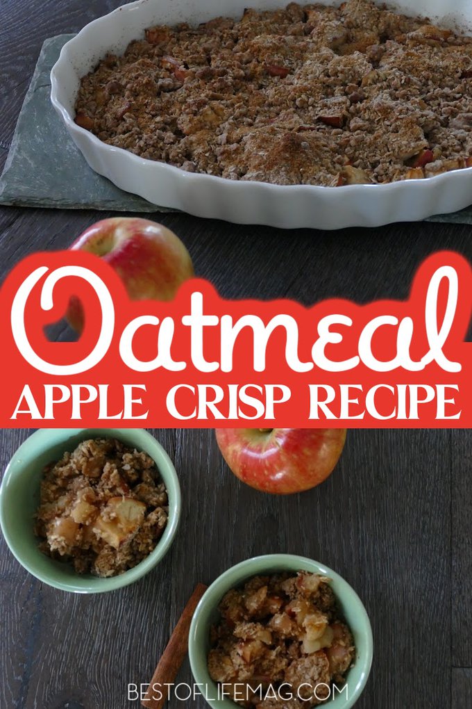 Oatmeal Apple Crisp Recipe | Coach's Oats Apple Crisp - The Best of ...