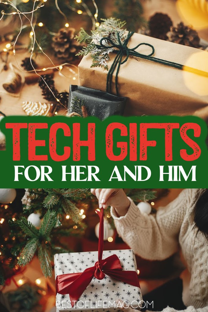 Knowing the best tech gifts for men and women can help you make sure you gift the most up to date and desired tech products! Tech Gifts for Men | Tech Gifts for Women | Gifts for Dad | Gifts for Mom | Security Gifts | Mobile Gifts for Adults | Tech Gifts for Teens | Technology Shopping Guide | Christmas Gifts for Her | Christmas Gifts for Him #tech #gifts via @amybarseghian
