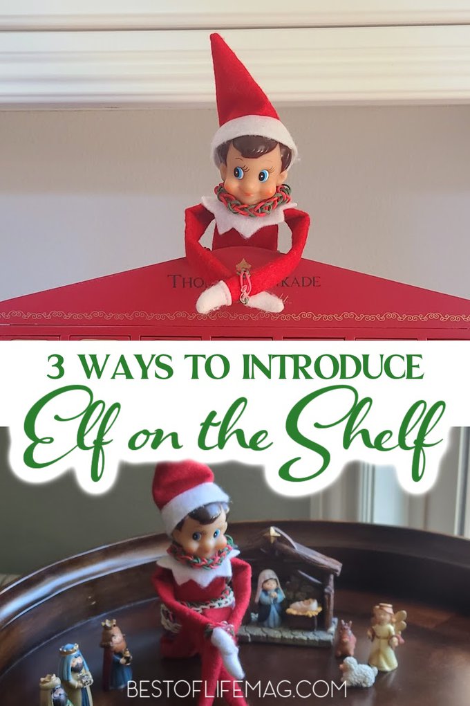 There is no right or wrong time to introduce Elf on the Shelf to your family. Use these ways to introduce Elf on the Shelf to help! Start Elf on a Shelf | How to Introduce Elf on a Shelf | When Can I Introduce Elf on the Shelf | Elf on the Shelf Ages | Elf on the Shelf Age to Start