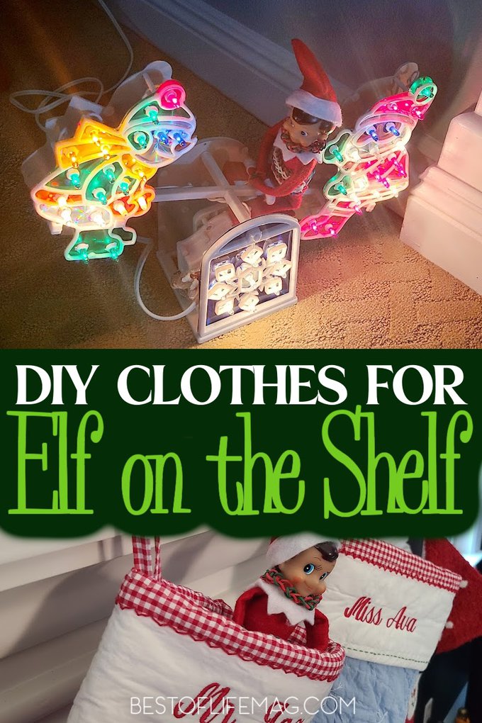 Use these creative and easy DIY Elf on The Shelf clothes and elf outfit ideas as the starting point for tonight’s scene. Elf on The Shelf Clothes DIY | Elf on The Shelf Clothes Pattern | Elf on The Shelf Clothes Pattern Free | Elf on The Shelf DIY Ideas | Tips for Elf on The Shelf #elfontheshelf #DIY via @amybarseghian